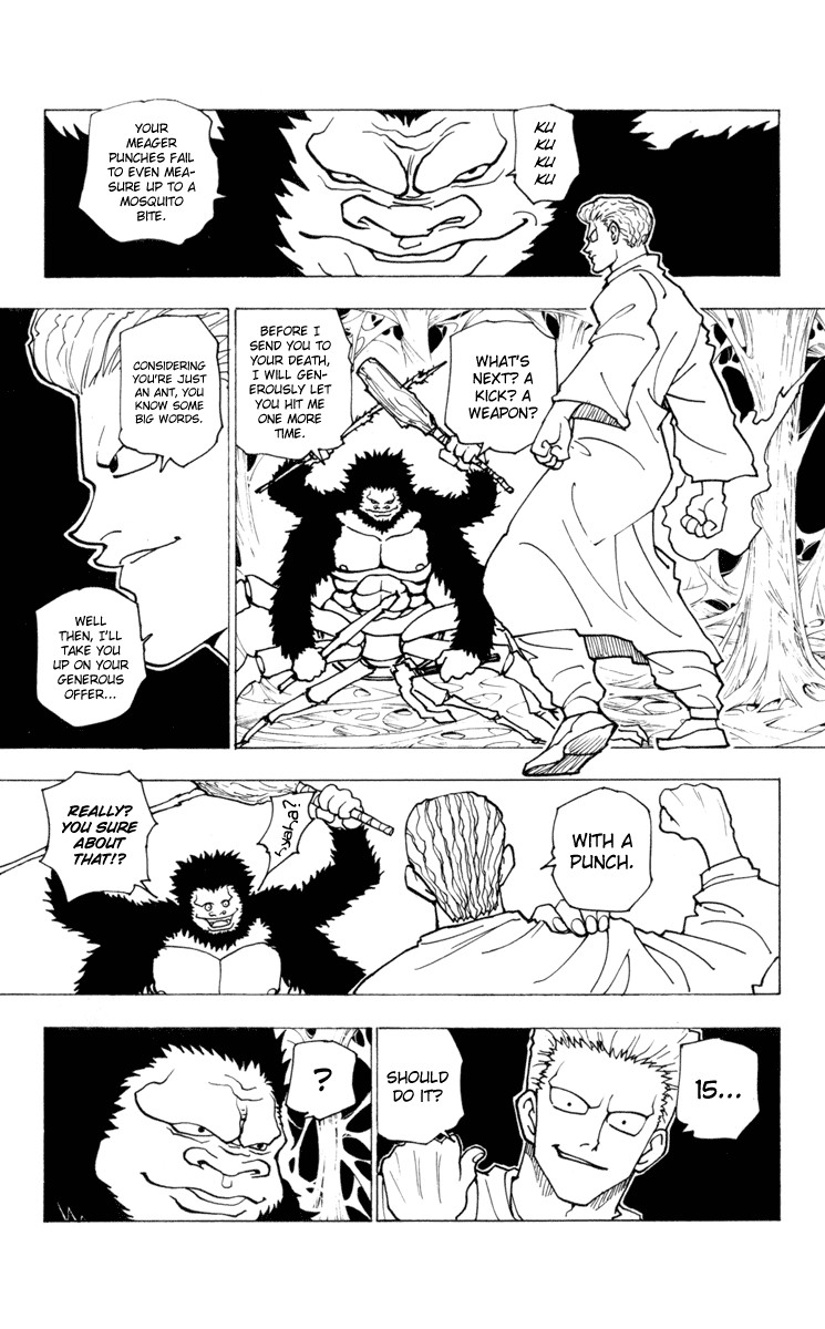 Hunter x Hunter Manga Chapter 225 page 11 - 10: Part 3