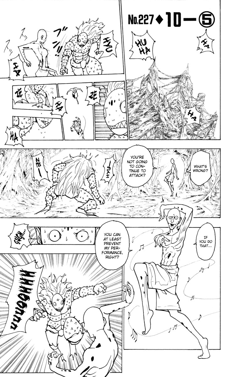Hunter x Hunter Manga Chapter 227 page 1 - 10: Part 5