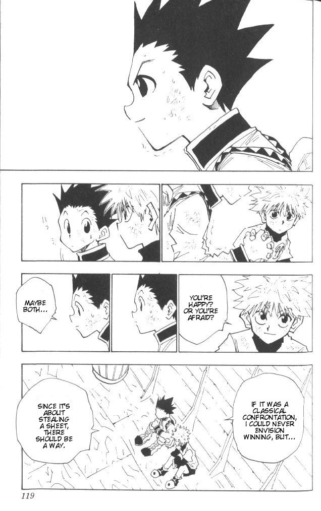 Hunter x Hunter Manga Chapter 23 page 13 - Two Enemies