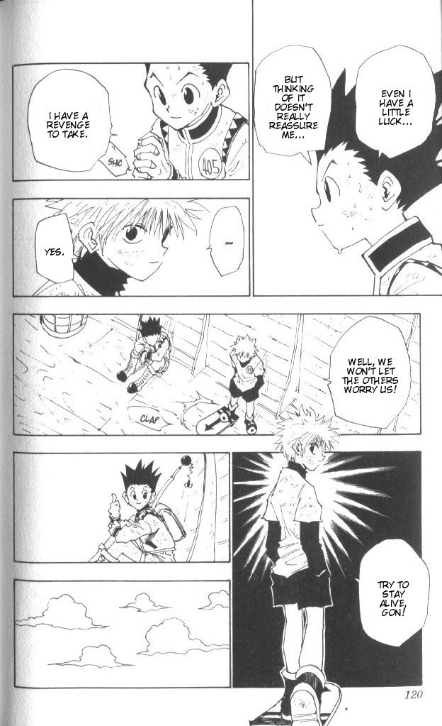 Hunter x Hunter Manga Chapter 23 page 14 - Two Enemies