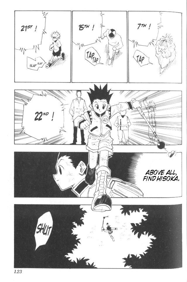 Hunter x Hunter Manga Chapter 23 page 17 - Two Enemies