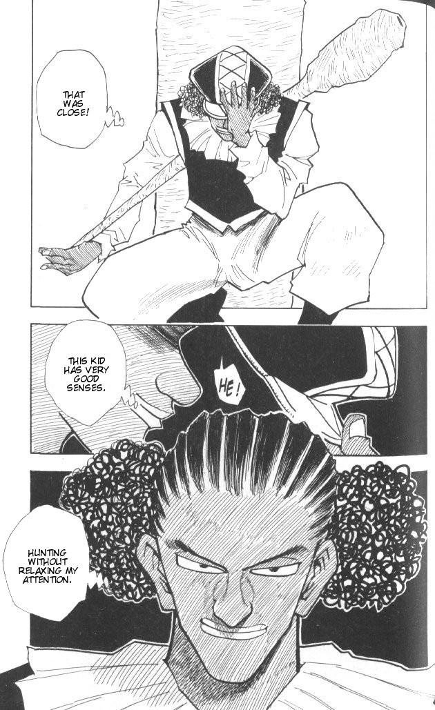 Hunter x Hunter Manga Chapter 23 page 19 - Two Enemies