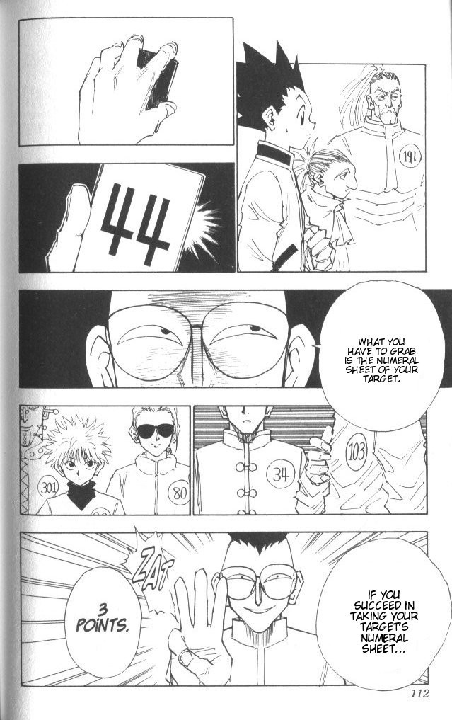 Hunter x Hunter Manga Chapter 23 page 6 - Two Enemies