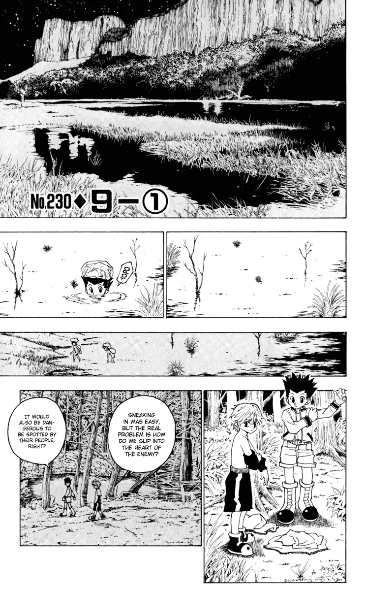 Hunter x Hunter Manga Chapter 230 page 1 - 9: Part 1