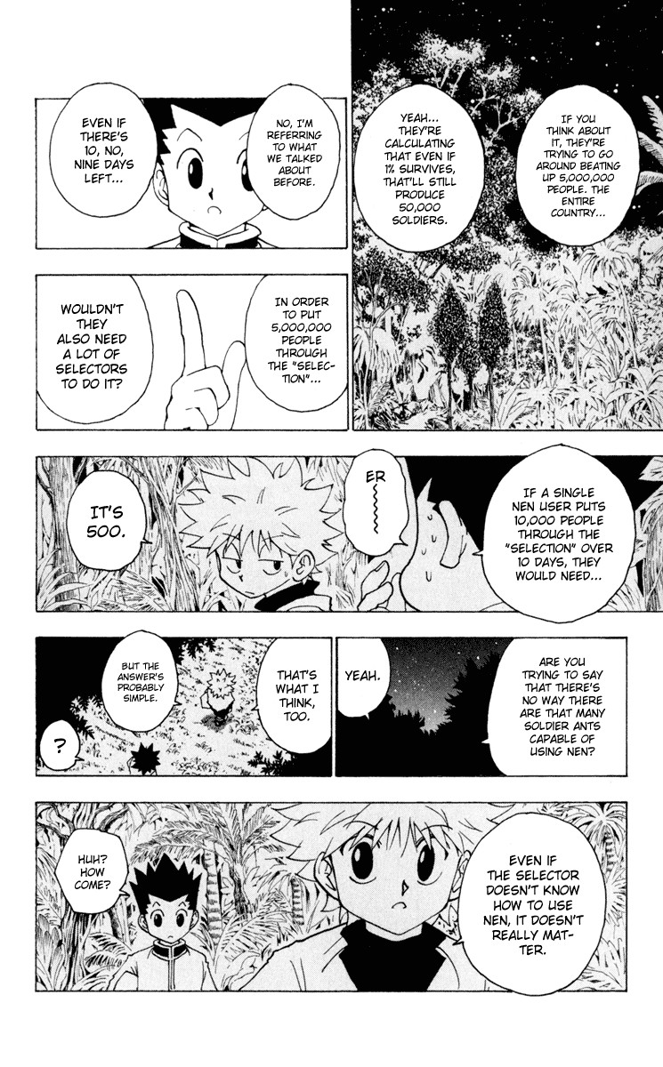Hunter x Hunter Manga Chapter 230 page 10 - 9: Part 1