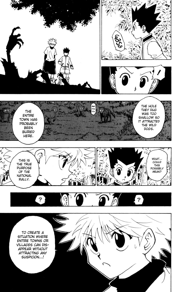 Hunter x Hunter Manga Chapter 230 page 7 - 9: Part 1