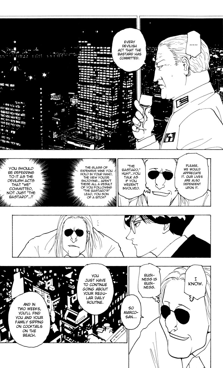 Hunter x Hunter Manga Chapter 231 page 5 - 9: Part 2