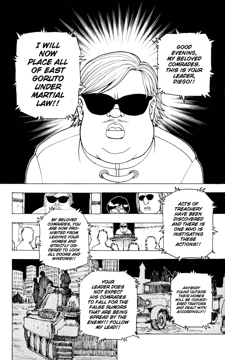 Hunter x Hunter Manga Chapter 234 page 14 - 9: Part 5