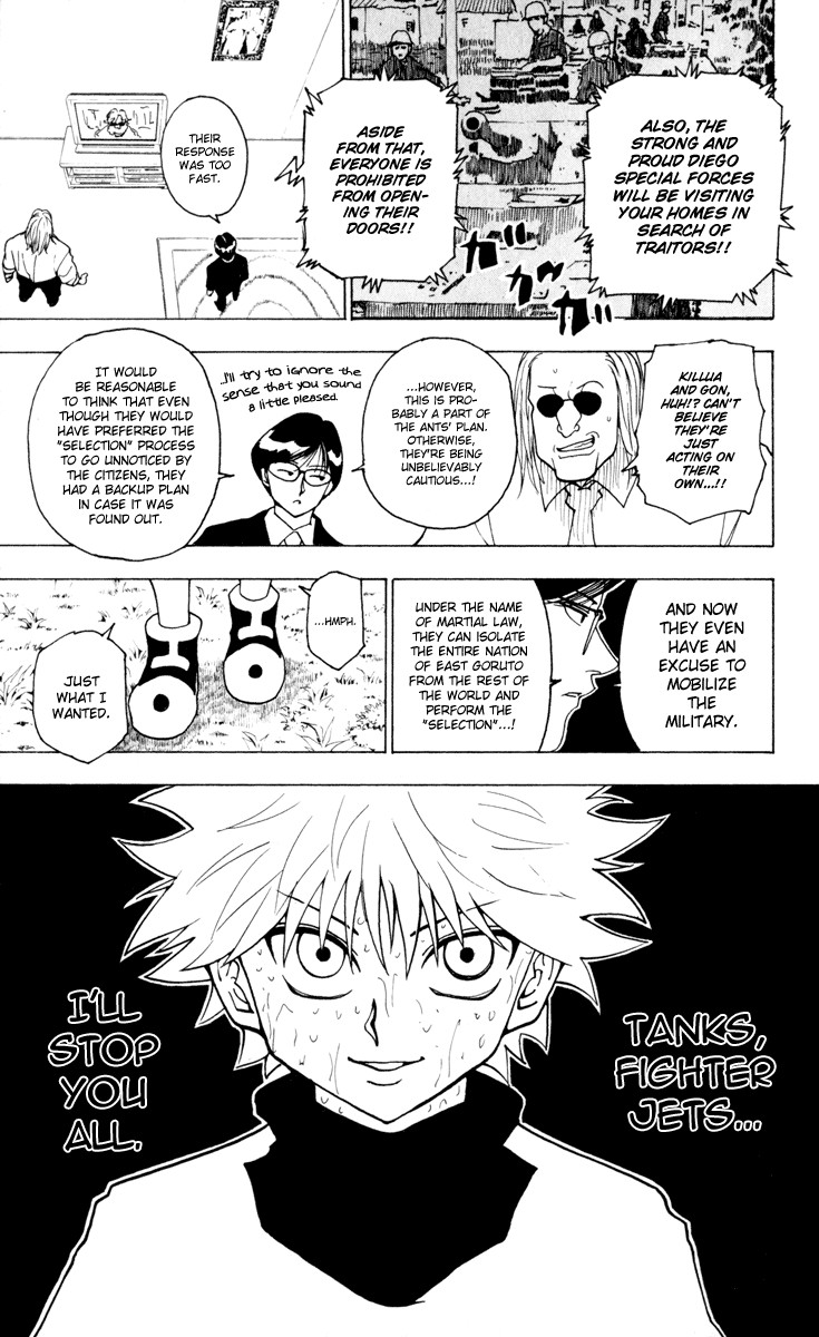 Hunter x Hunter Manga Chapter 234 page 15 - 9: Part 5