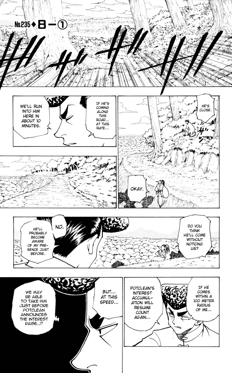 Hunter x Hunter Manga Chapter 235 page 1 - 8: Part 1