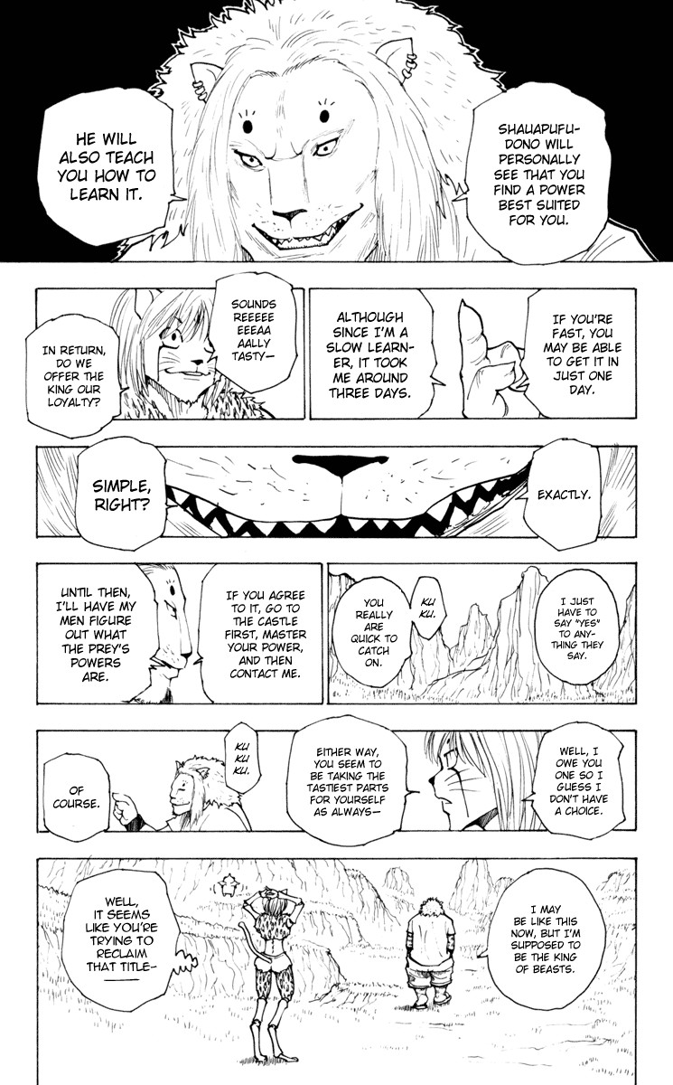Hunter x Hunter Manga Chapter 235 page 13 - 8: Part 1