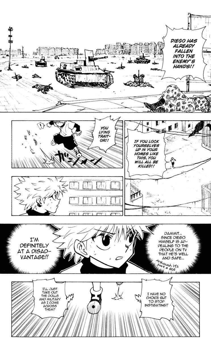 Hunter x Hunter Manga Chapter 235 page 6 - 8: Part 1
