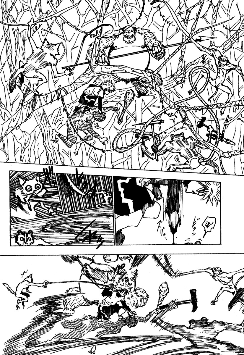 Hunter x Hunter Manga Chapter 236 page 4 - 8: Part 2