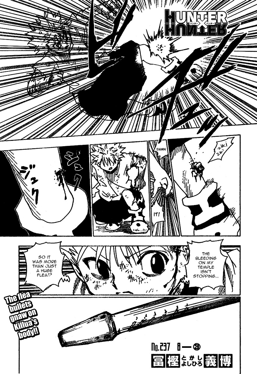 Hunter x Hunter Manga Chapter 237 page 1 - 8: Part 3