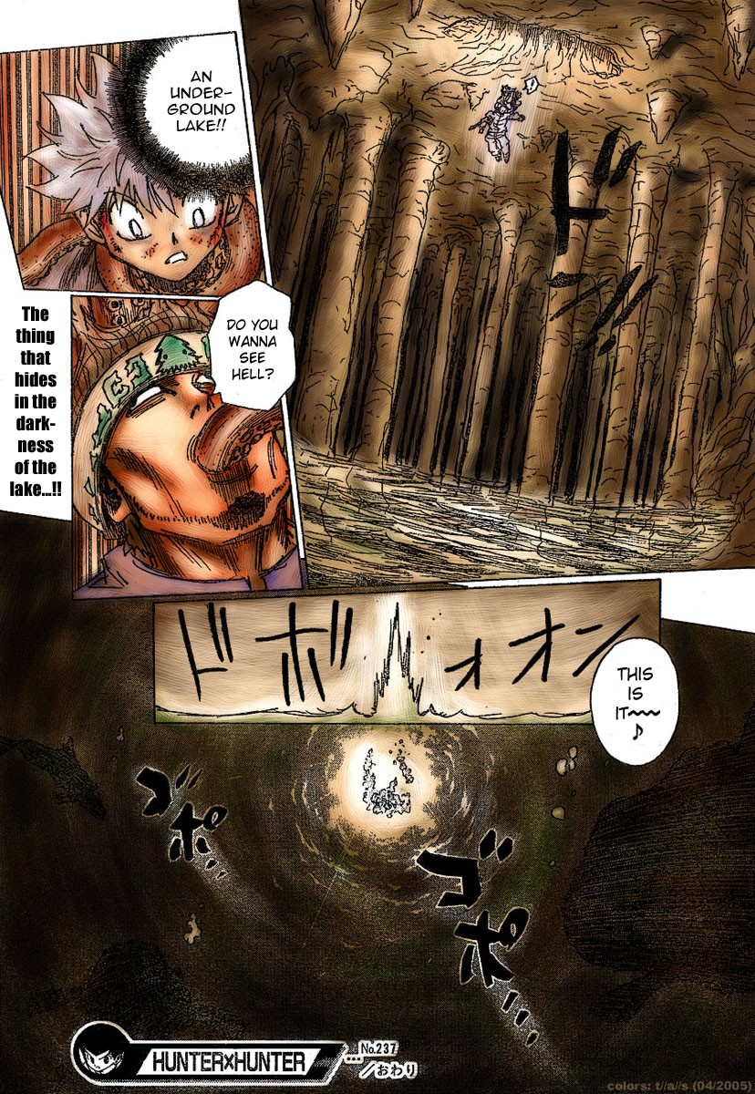 Hunter x Hunter Manga Chapter 237 page 14 - 8: Part 3