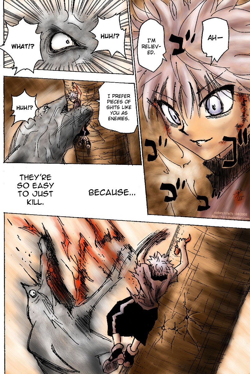 Hunter x Hunter Manga Chapter 238 page 14 - 8: Part 4