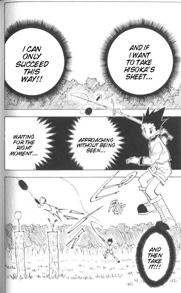 Hunter x Hunter Manga Chapter 24 page 11 - Crash Course