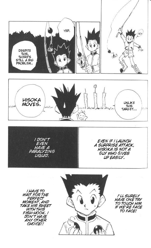 Hunter x Hunter Manga Chapter 24 page 12 - Crash Course