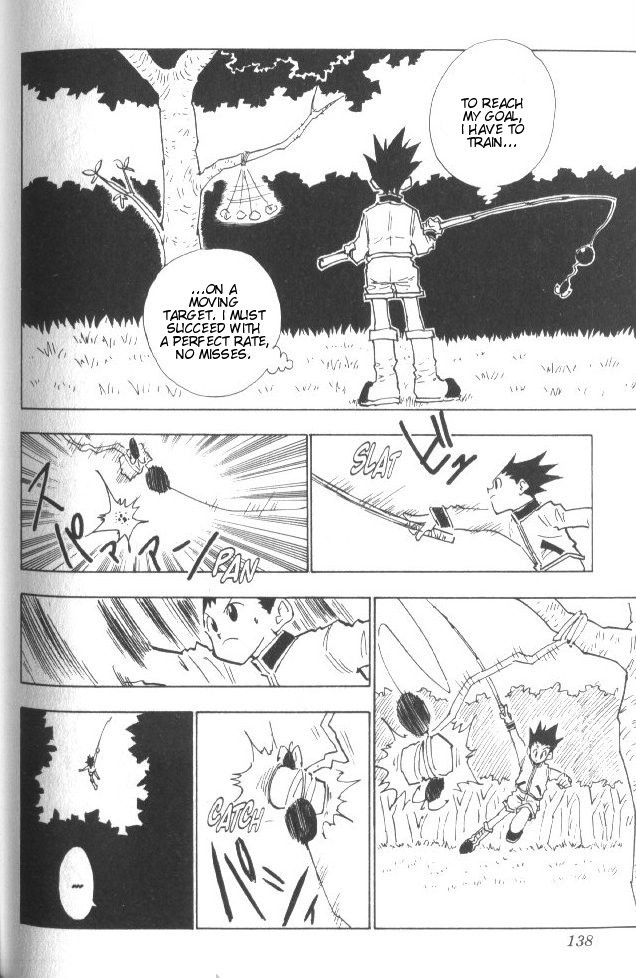 Hunter x Hunter Manga Chapter 24 page 13 - Crash Course