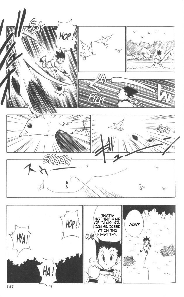 Hunter x Hunter Manga Chapter 24 page 16 - Crash Course