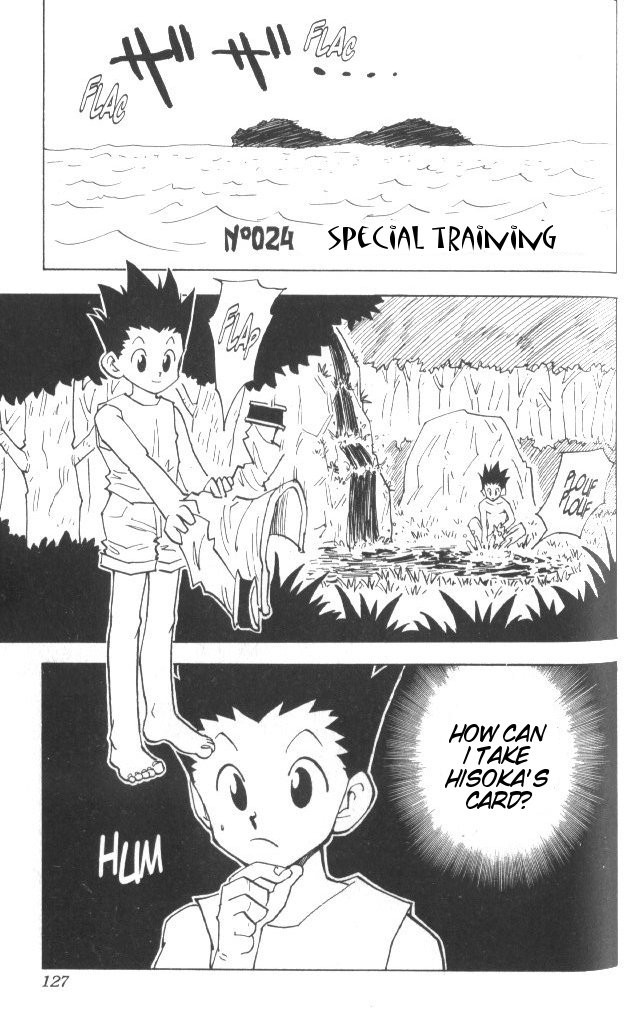 Hunter x Hunter Manga Chapter 24 page 2 - Crash Course