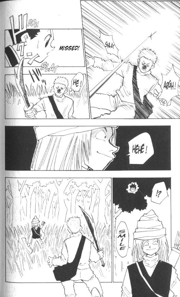 Hunter x Hunter Manga Chapter 24 page 9 - Crash Course