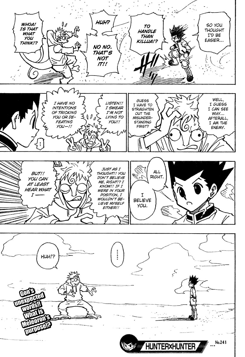 Hunter x Hunter Manga Chapter 241 page 16 - 8: Part 7