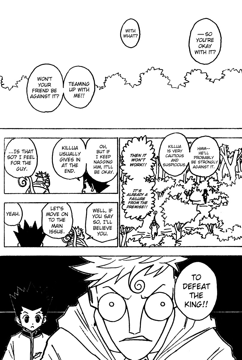 Hunter x Hunter Manga Chapter 242 page 10 - 7 Part 1