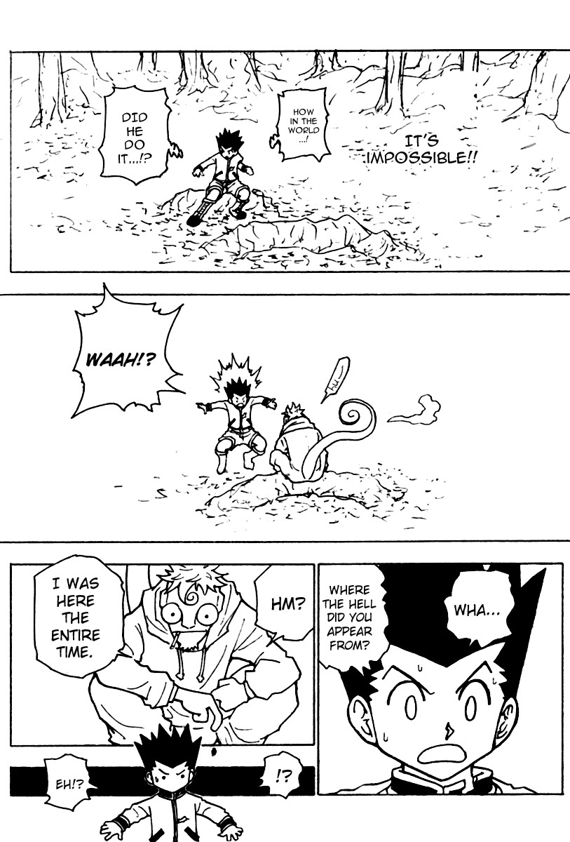 Hunter x Hunter Manga Chapter 242 page 6 - 7 Part 1
