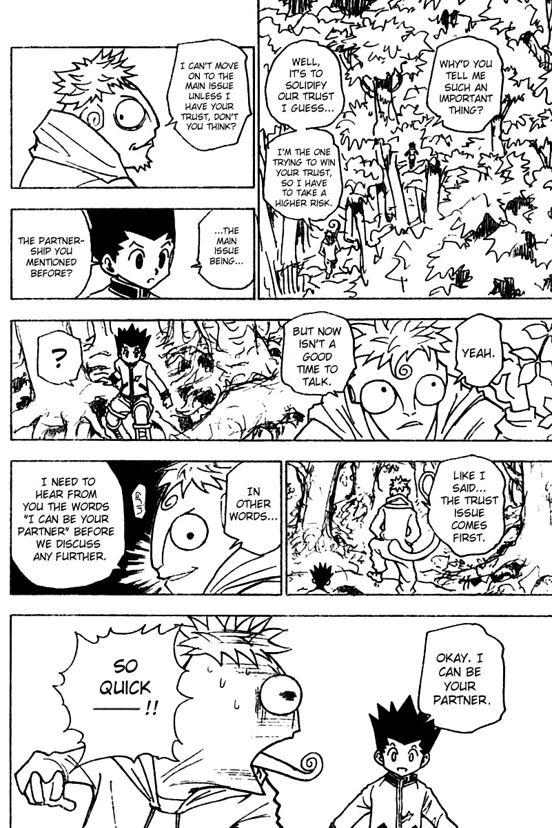 Hunter x Hunter Manga Chapter 242 page 8 - 7 Part 1