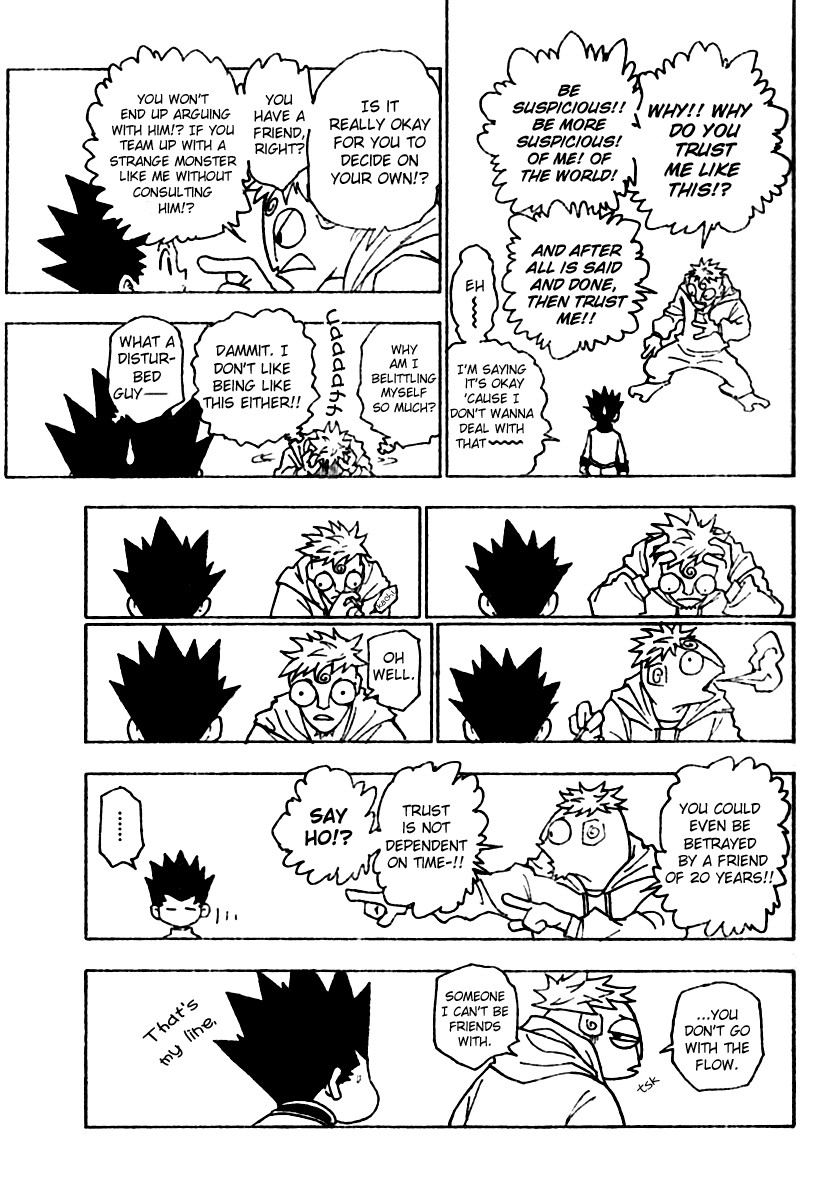 Hunter x Hunter Manga Chapter 242 page 9 - 7 Part 1