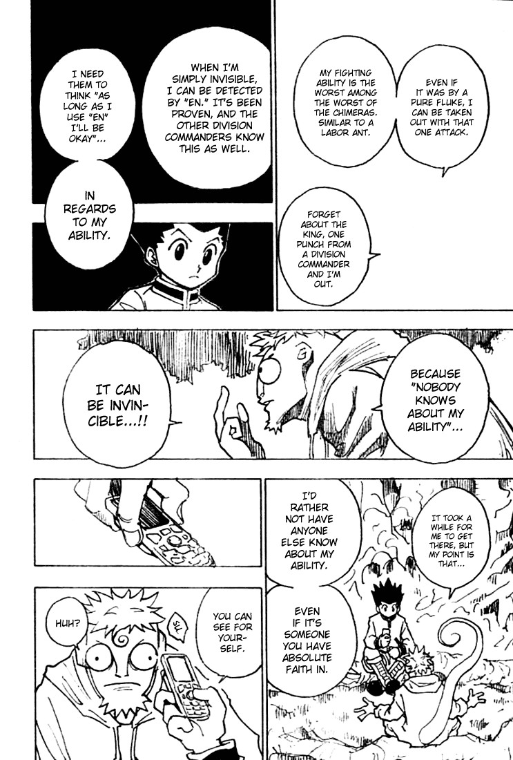 Hunter x Hunter Manga Chapter 243 page 6 - 7 Part 2