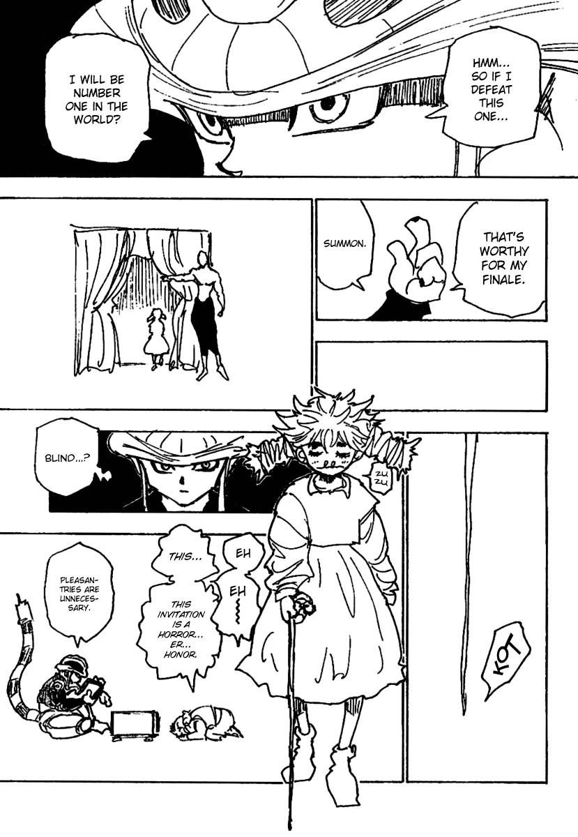 Hunter x Hunter Manga Chapter 244 page 3 - 6: Part 1