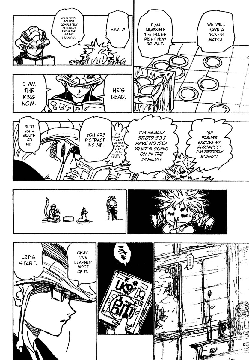 Hunter x Hunter Manga Chapter 244 page 4 - 6: Part 1