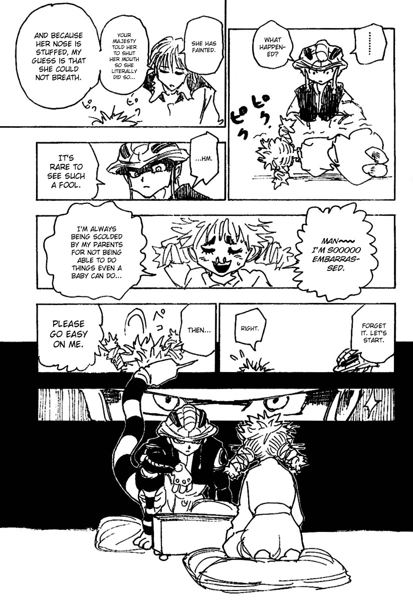 Hunter x Hunter Manga Chapter 244 page 5 - 6: Part 1