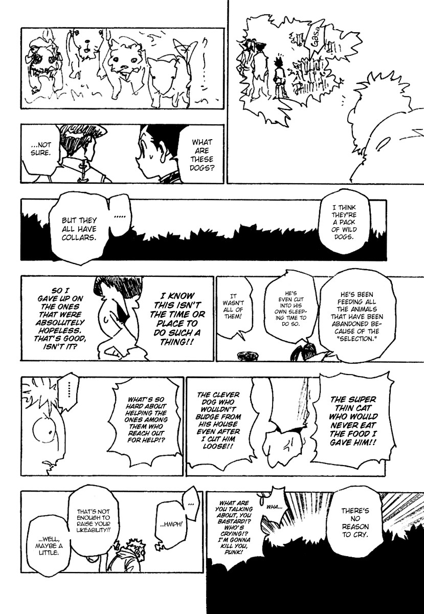 Hunter x Hunter Manga Chapter 244 page 8 - 6: Part 1