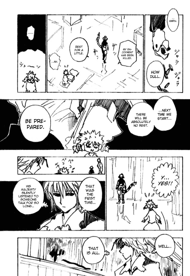 Hunter x Hunter Manga Chapter 247 page 7 - 6: Part 4
