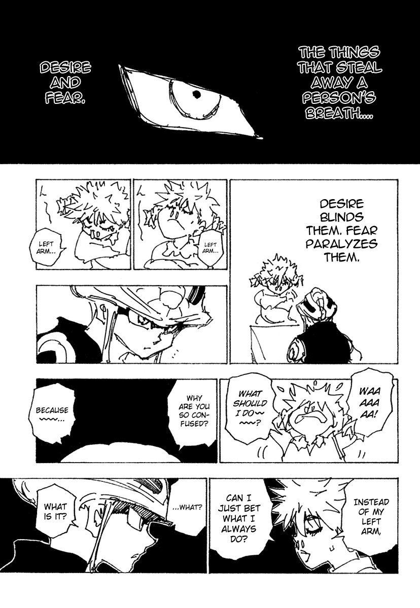 Hunter x Hunter Manga Chapter 249 page 3 - 6: Part 6