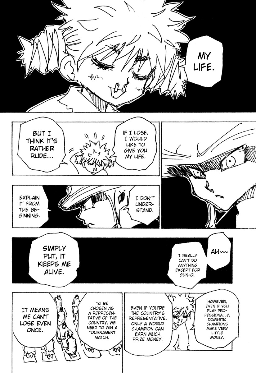Hunter x Hunter Manga Chapter 249 page 4 - 6: Part 6