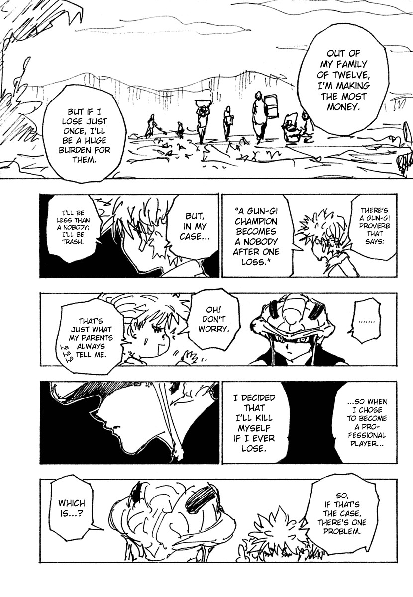 Hunter x Hunter Manga Chapter 249 page 5 - 6: Part 6