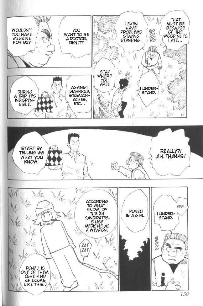 Hunter x Hunter Manga Chapter 25 page 13 - The Second Day