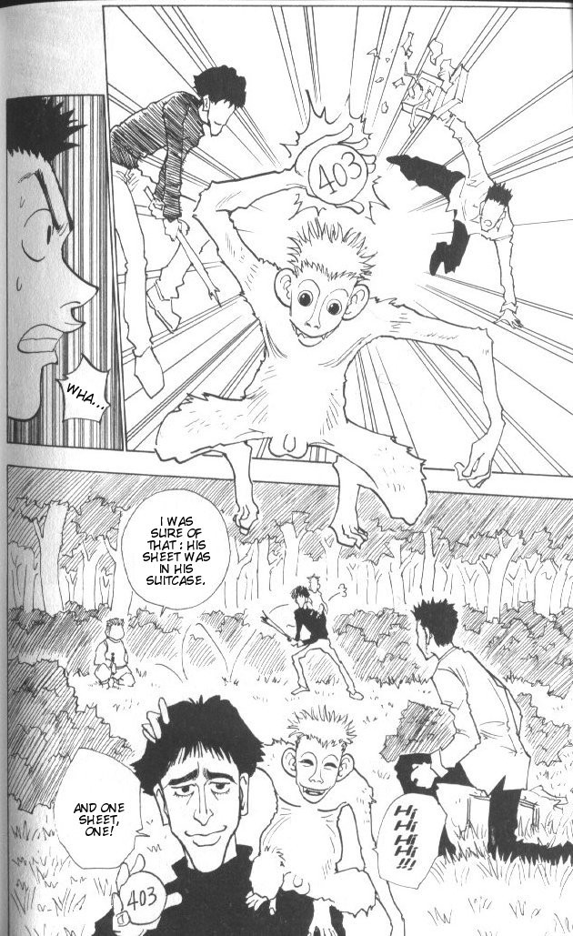 Hunter x Hunter Manga Chapter 25 page 17 - The Second Day