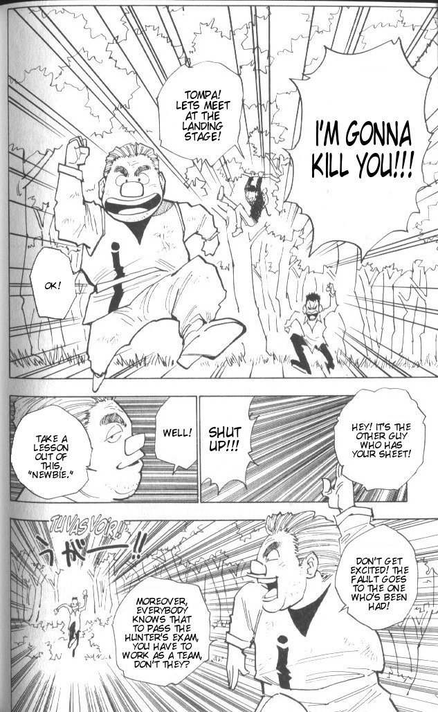 Hunter x Hunter Manga Chapter 25 page 19 - The Second Day