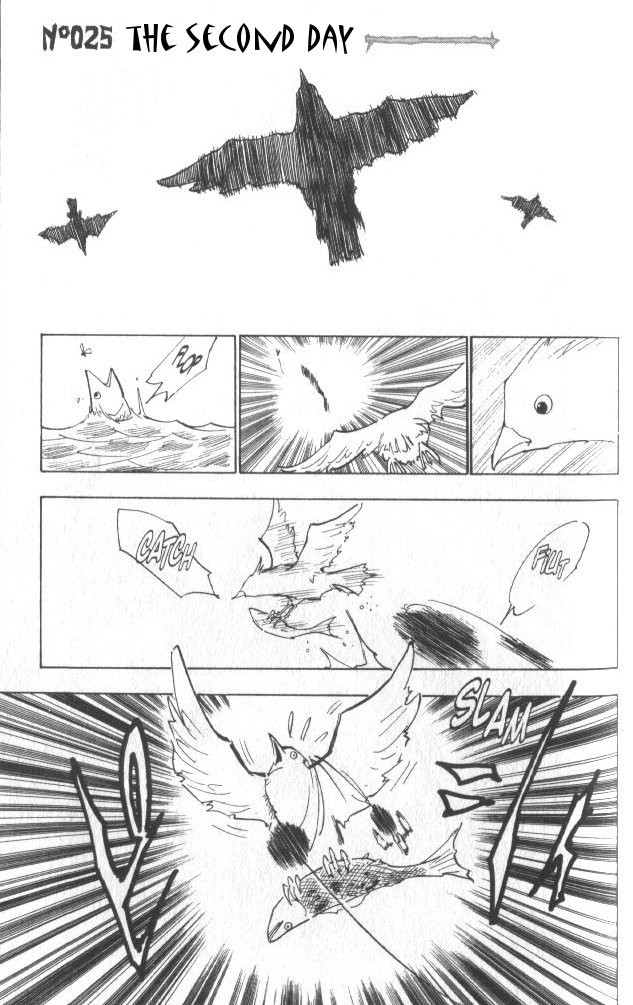 Hunter x Hunter Manga Chapter 25 page 2 - The Second Day