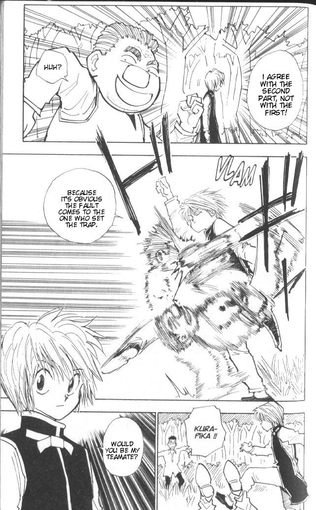 Hunter x Hunter Manga Chapter 25 page 20 - The Second Day