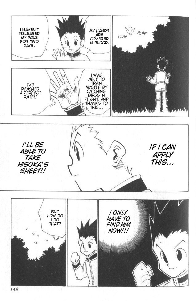 Hunter x Hunter Manga Chapter 25 page 4 - The Second Day