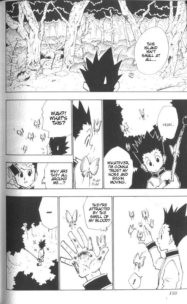 Hunter x Hunter Manga Chapter 25 page 5 - The Second Day
