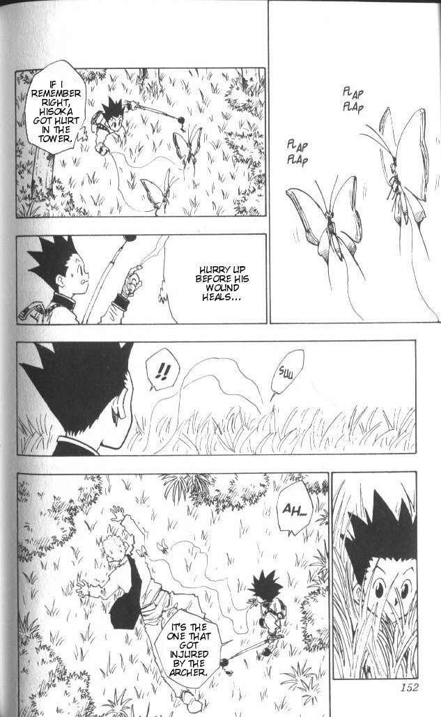 Hunter x Hunter Manga Chapter 25 page 7 - The Second Day