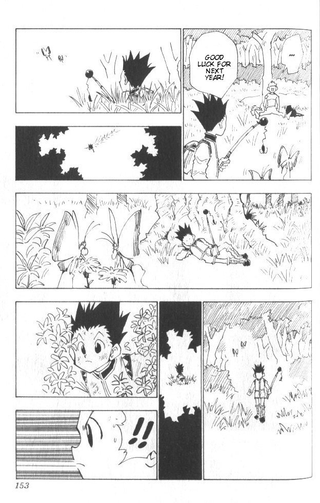 Hunter x Hunter Manga Chapter 25 page 8 - The Second Day