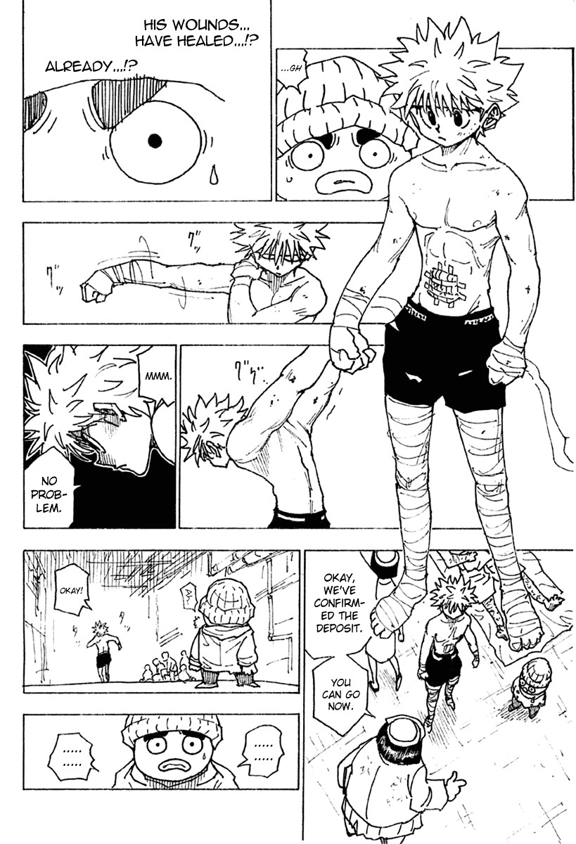 Hunter x Hunter Manga Chapter 255 page 10 - 5: Part 1 to 2: Part 1